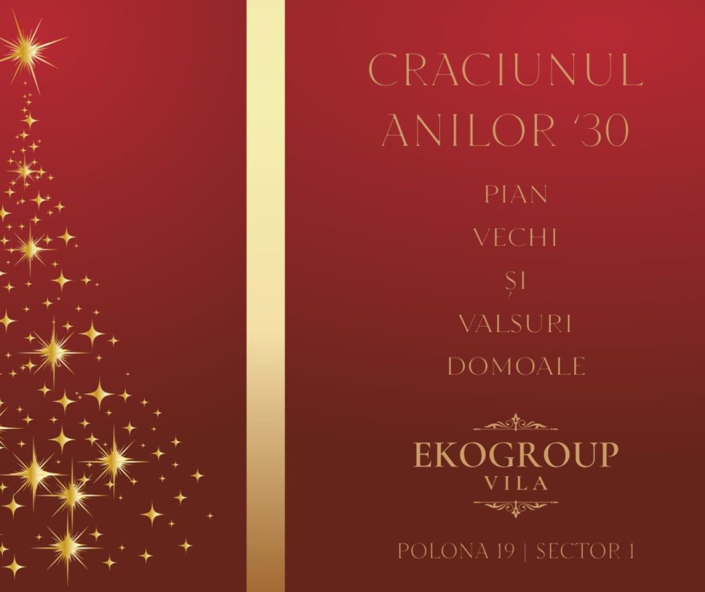 Eko Group Vila: O Întoarcere în Eleganța Crăciunului Anilor '30