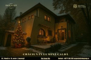Poveste de Crăciun în magia anilor ’30 la fostul conac Tătărăscu, azi Eko Group Vila
